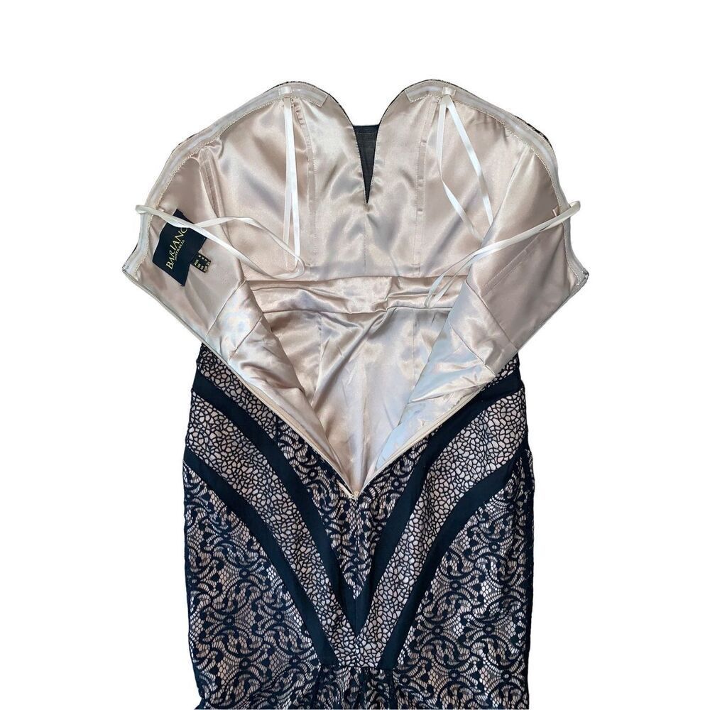 Bariano Australia Lace Overlay Formal Gown Size 2 - Picture 7 of 13